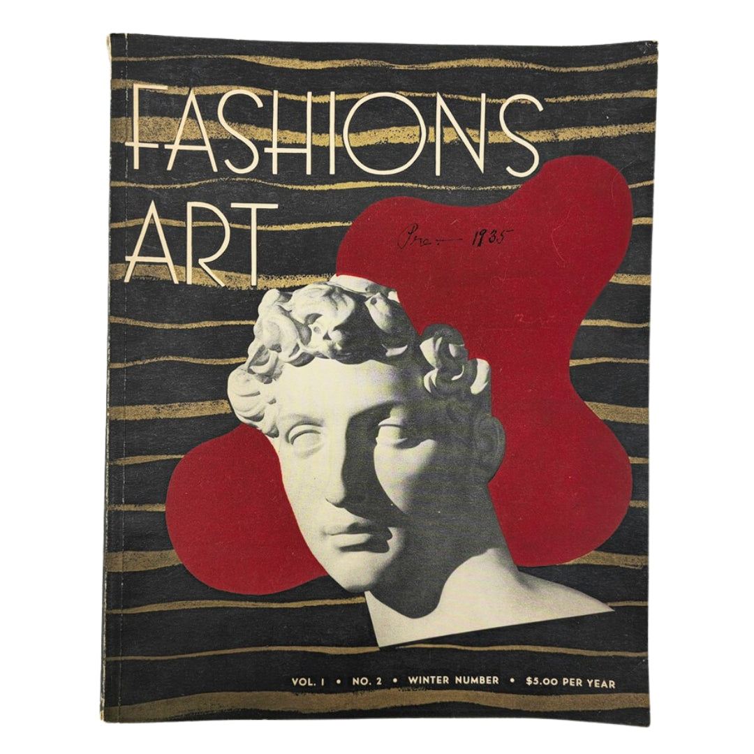 Fashions Art Magazine Winter 1935 Vol 1 No. 2 New Fabrics from France