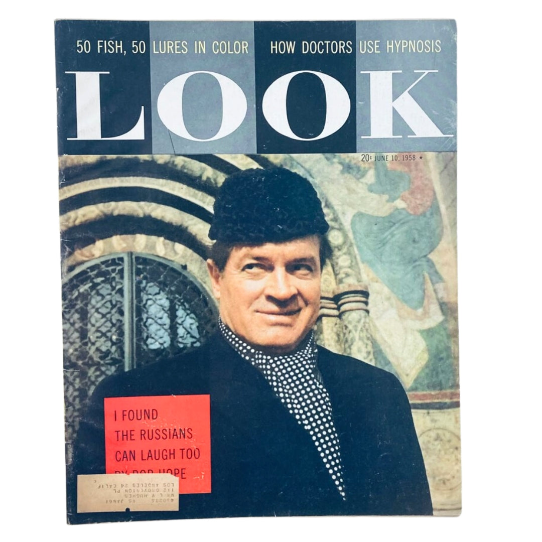 Look Magazine June 10 1958 Vol 22 No. 12 Portrait of Bob Hope