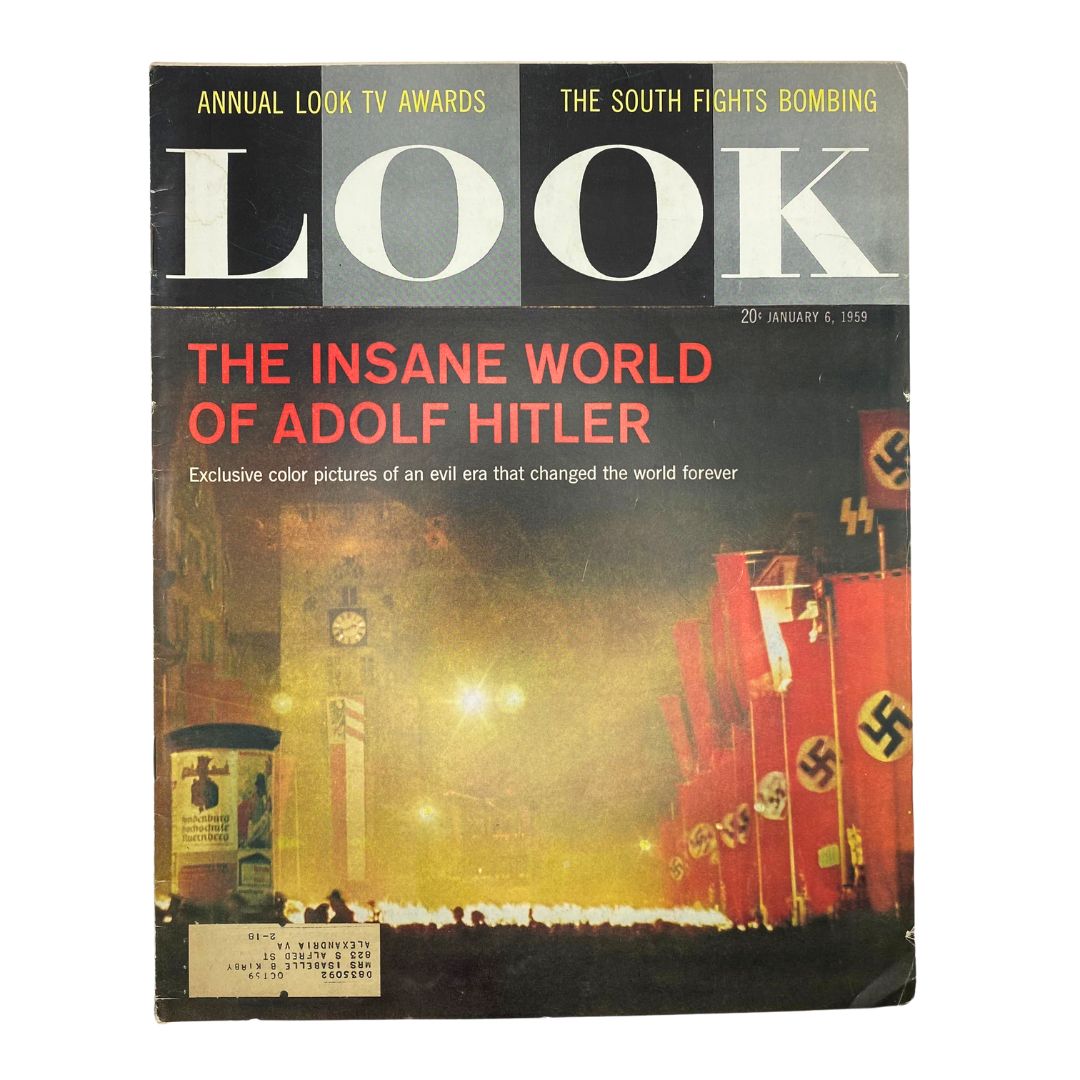 Look Magazine January 6 1959 The Insane World of Adolf Hitler