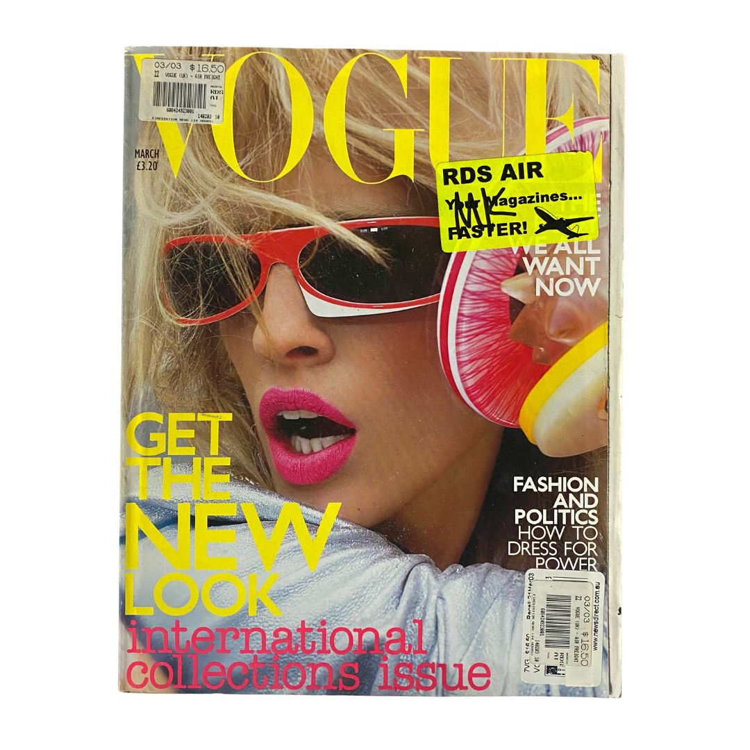 Grab the March 2003 Vogue Now!