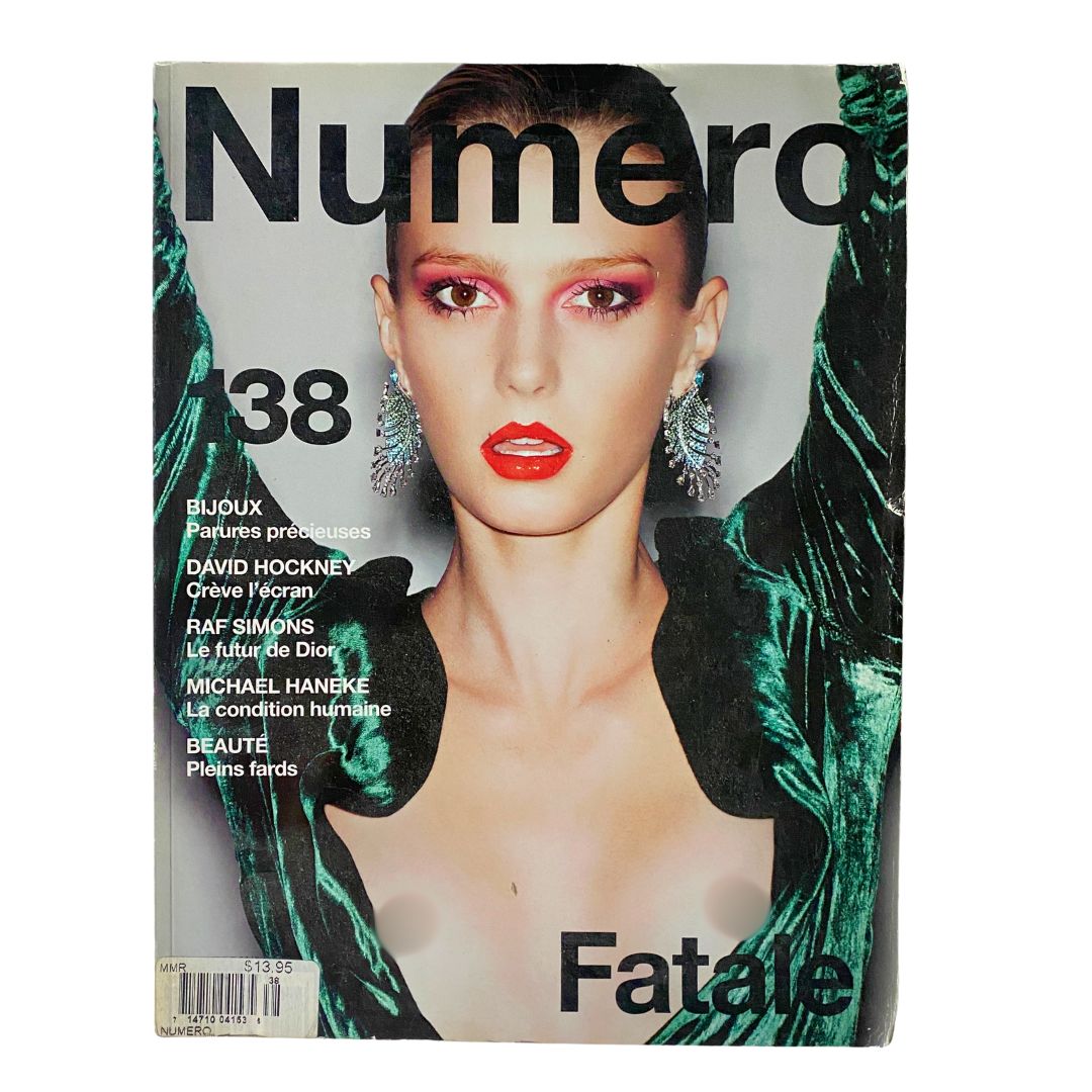 Numéro Magazine November 2012 No. 138 Sigrid Agren Cover No Label