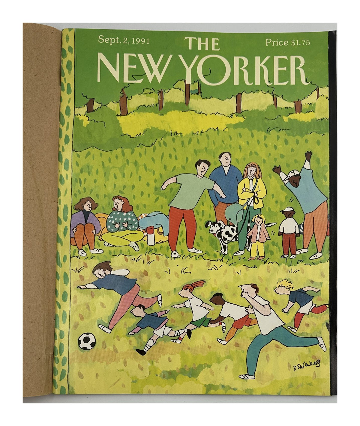 The New Yorker September 2, 1991 cover