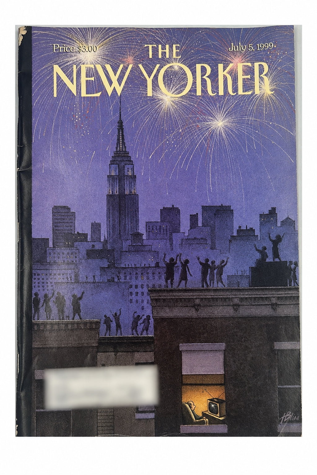 The New Yorker July 5, 1999 cover