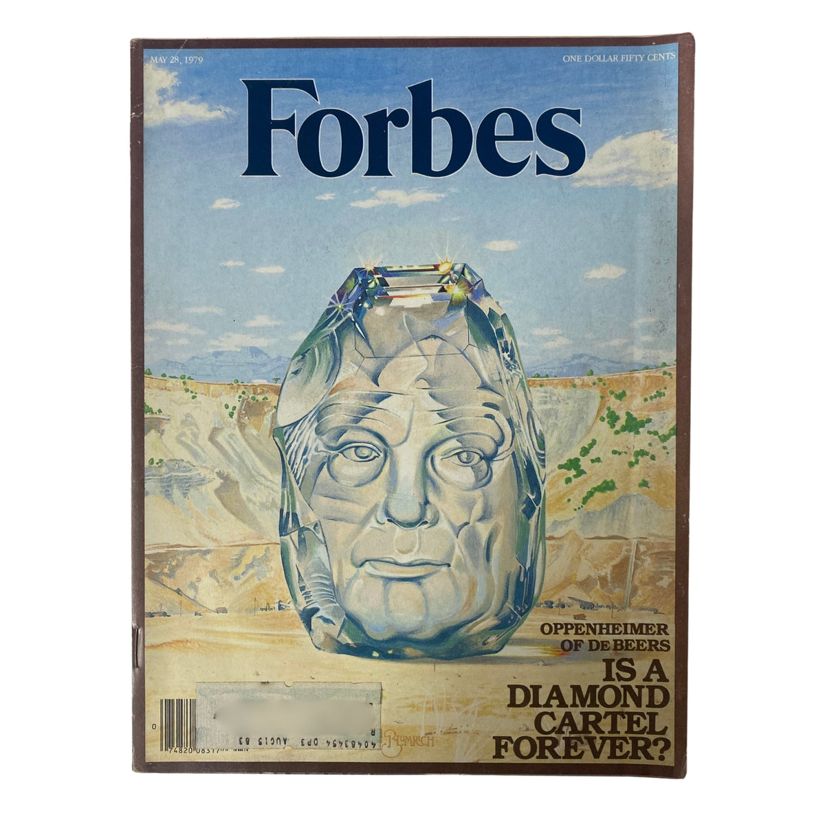 Forbes Magazine May 28, 1979 Oppenheimer of DeBeers, Is A Diamond Cartel Forever