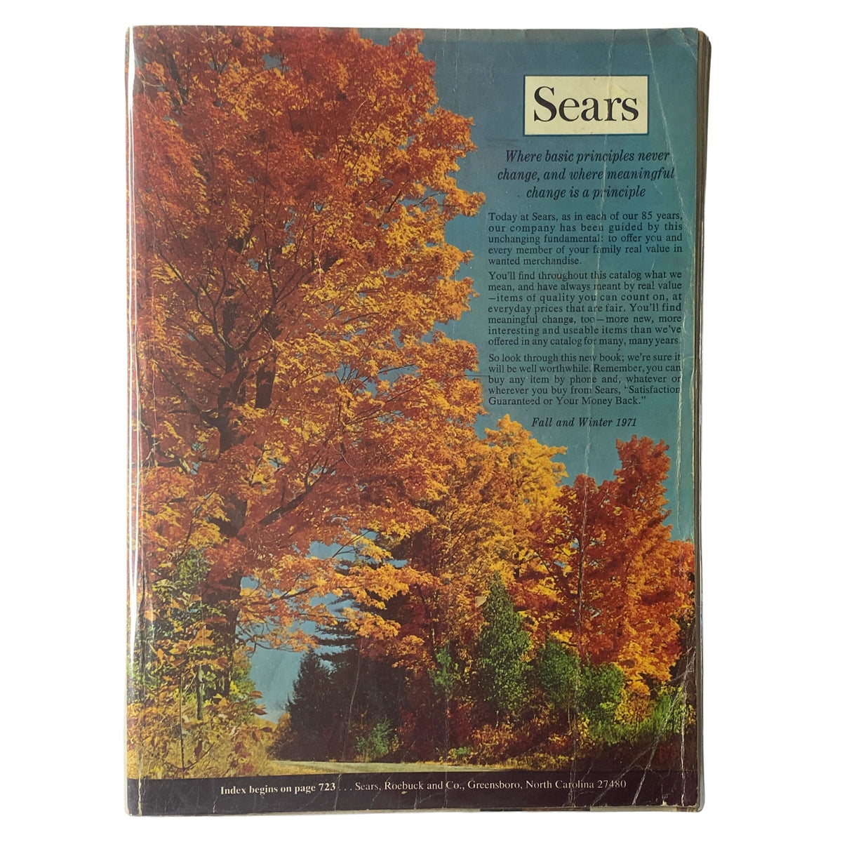 1971 Sears Fall and Winter Catalog