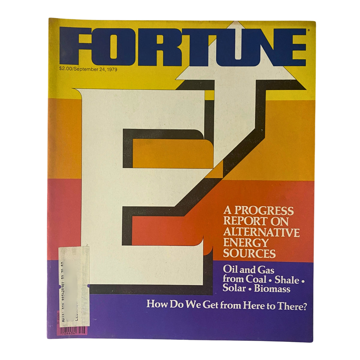 Fortune Magazine September 24, 1979 Progress Report Alternative Energy Sources