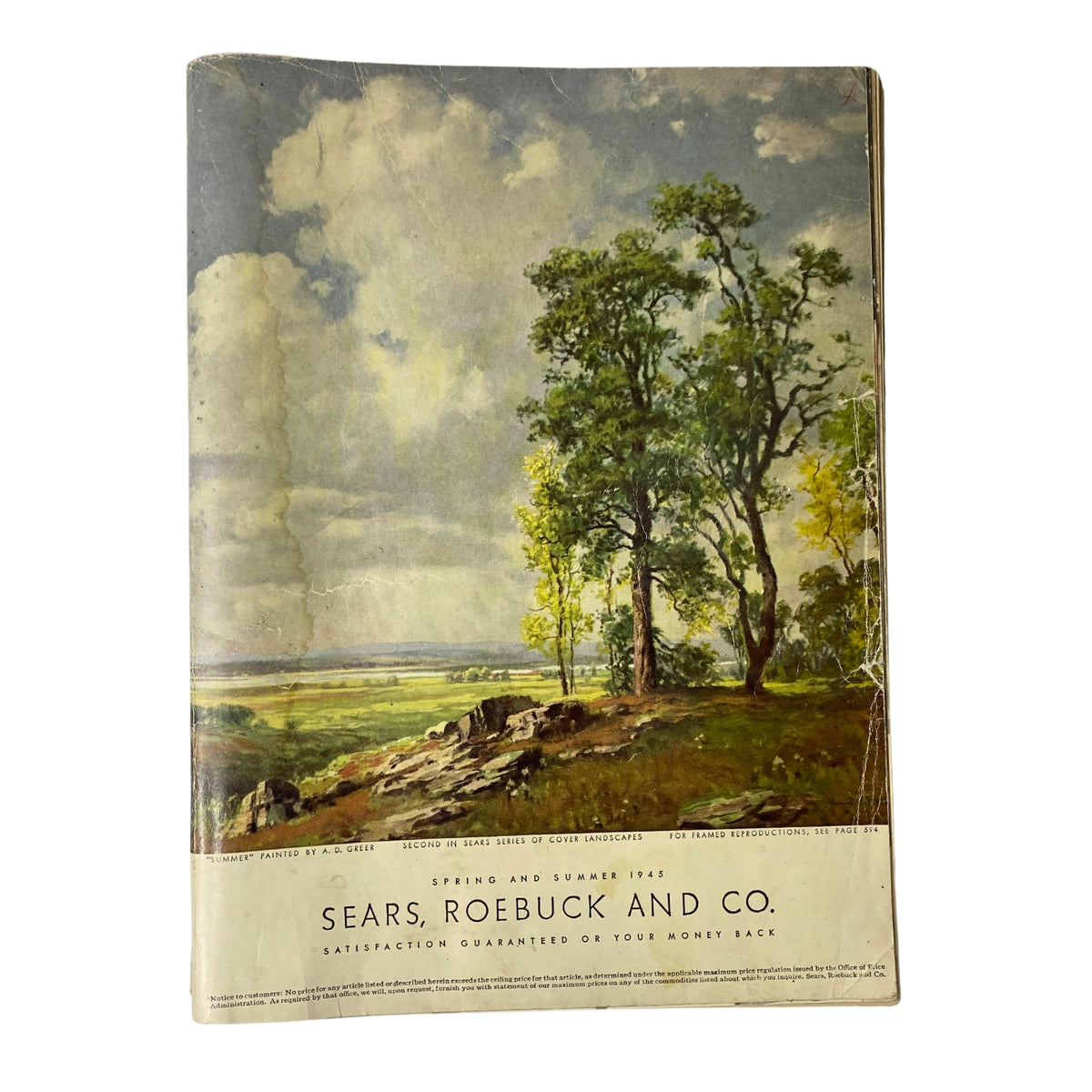 1945 Sears, Roebuck and Co. Spring and Summer Catalog