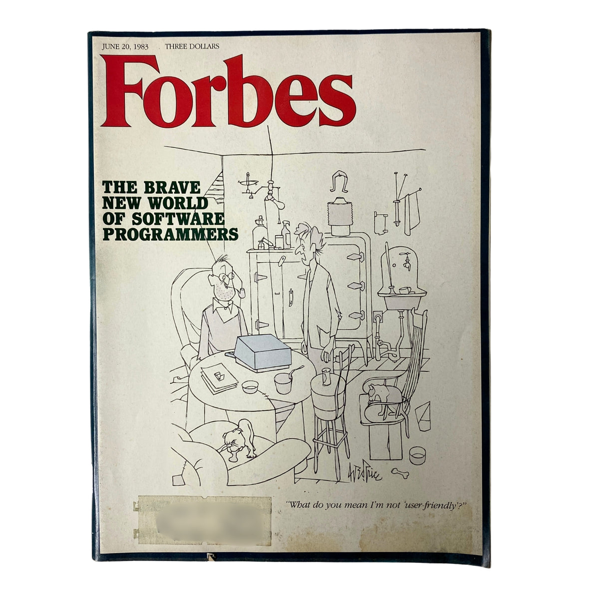 Forbes Magazine June 20, 1983 The Brave New World of Software Programmers