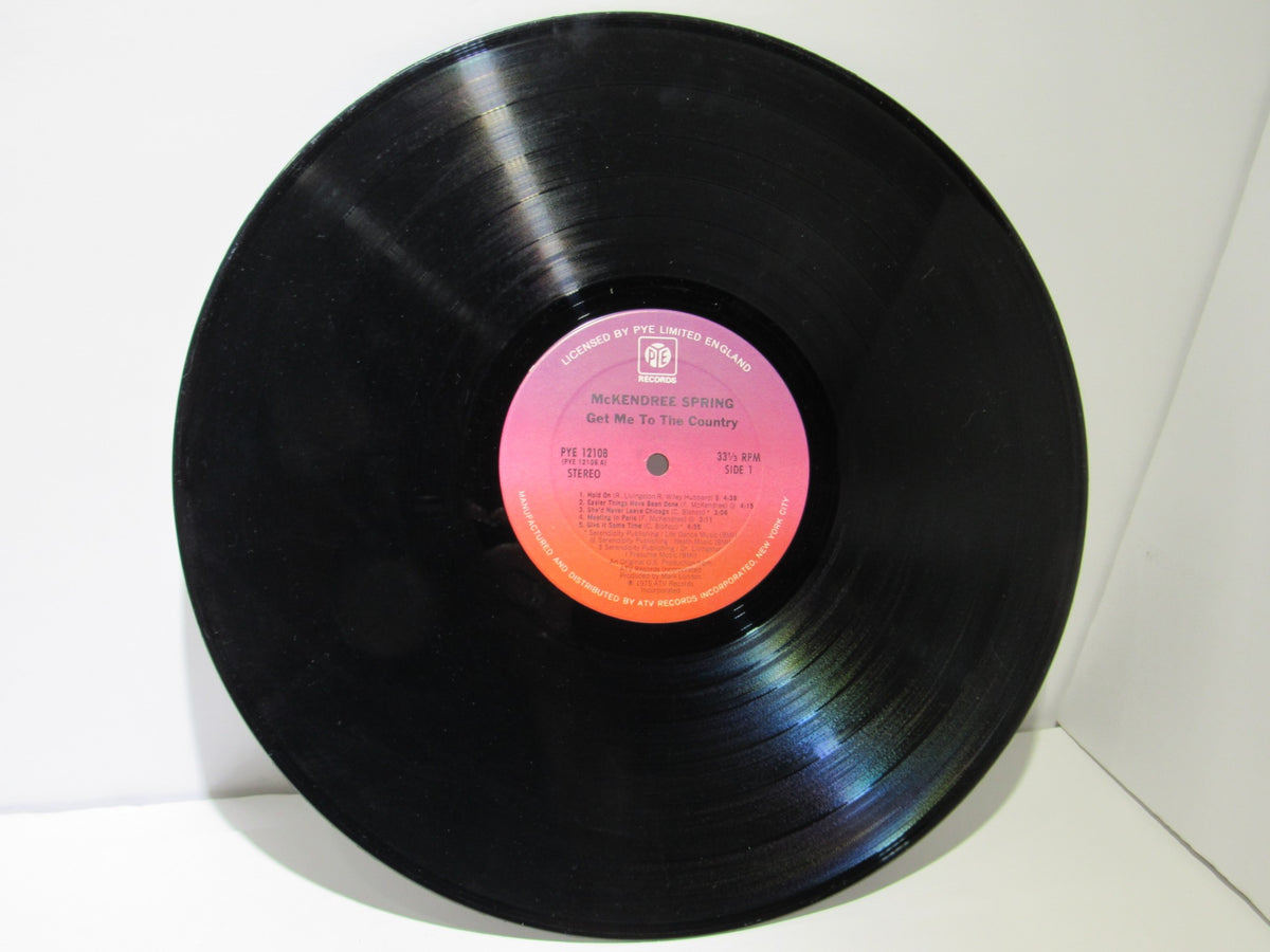 McKendree Spring: Get Me To The Country Pye Records PYE 12108 Stereo LP Grade: G