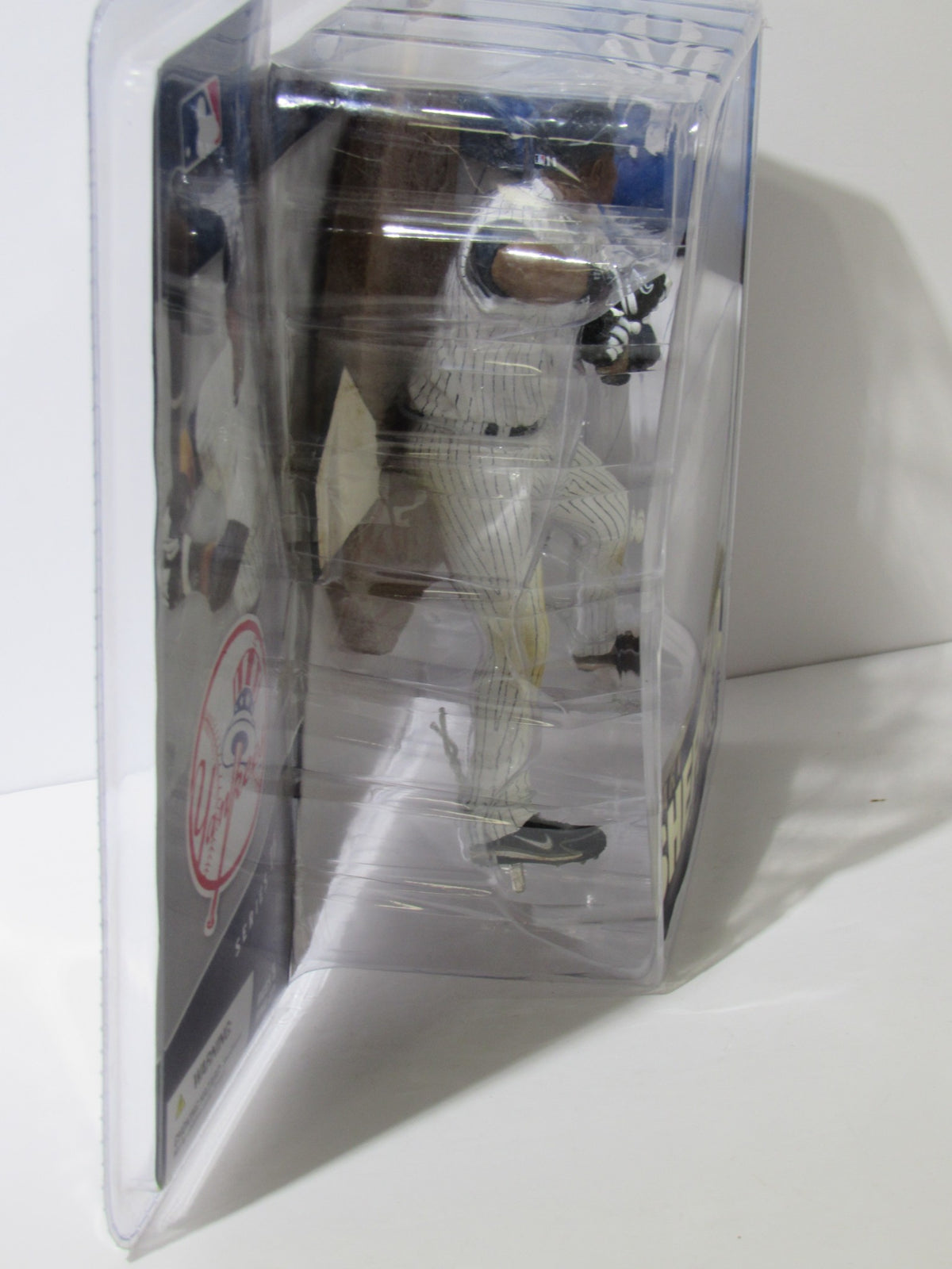 Side view of McFarlane Sportspicks: MLB Series 16 Gary Sheffield Chase Variant Action Figure in its protective packaging.