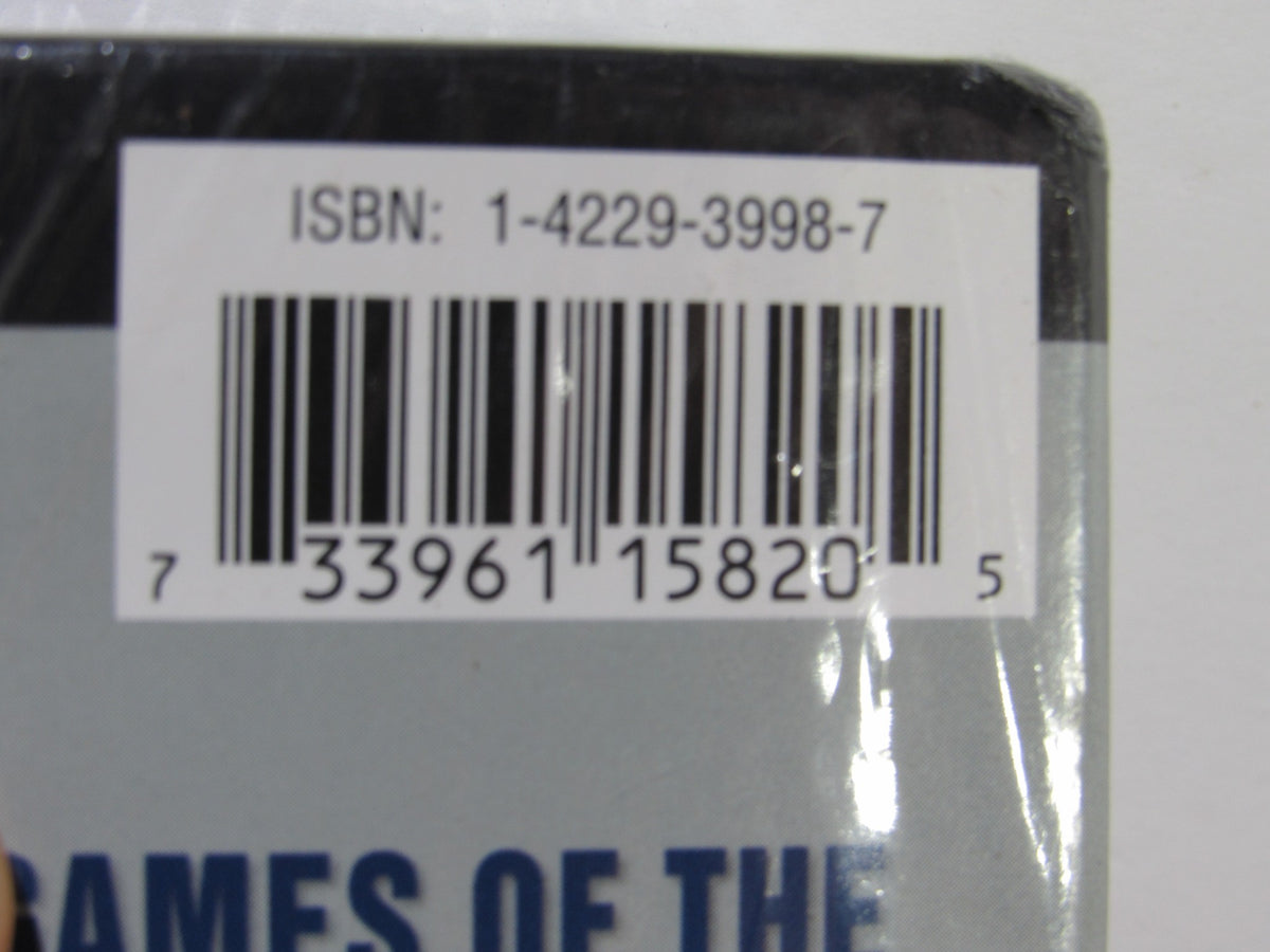 Detailed view of the ISBN printed on the back of the Essential Games Of The Detroit Tigers (2010) DVD box set including barcode.