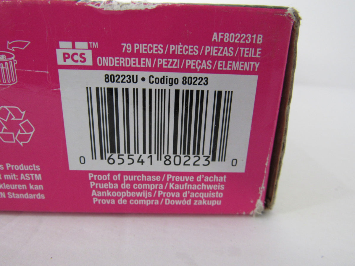 Mega Bloks Barbie Build N Style Convertible Vehicle Playset New & Sealed #80223