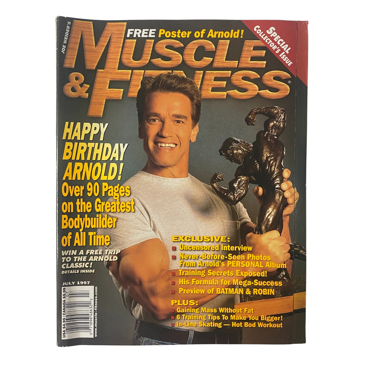 Arnold Schwarzenegger Magazine Collection