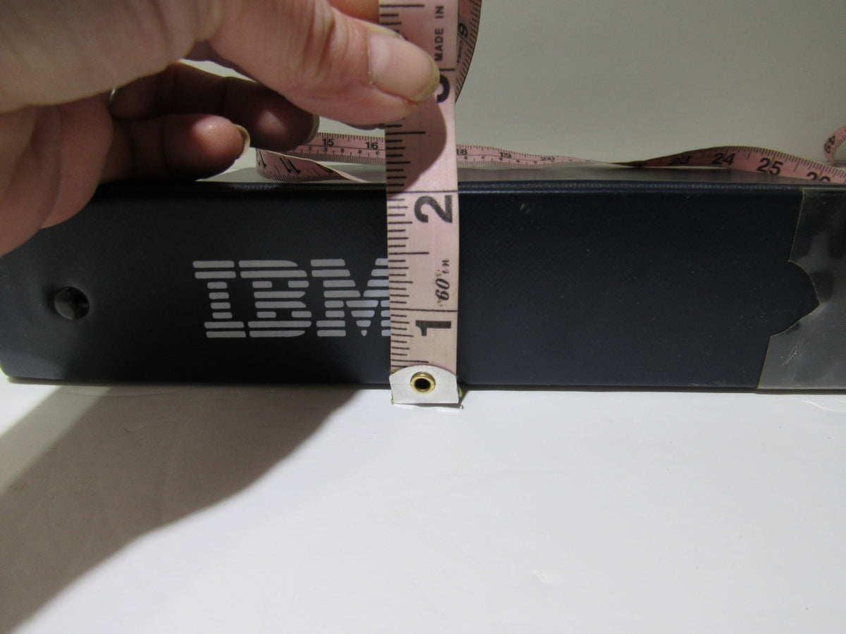 Vintage IBM 3 Ring 2" Black Binder