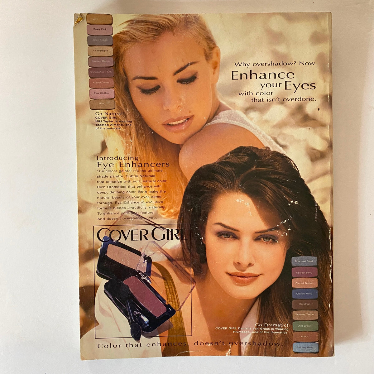 Vogue Magazine May 1996 Naomi Campbell, Niki Taylor No Label