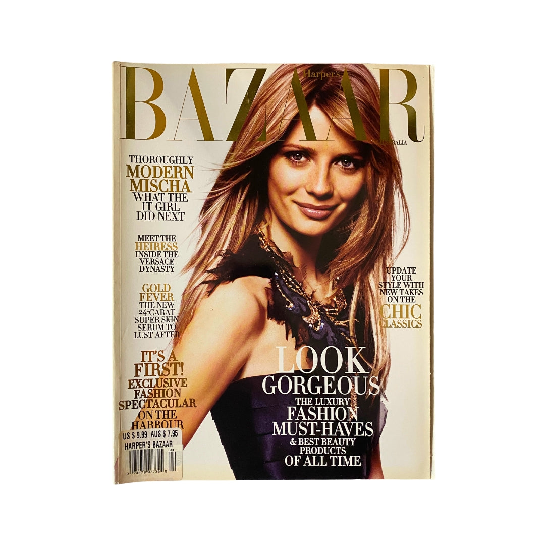 Harper's Bazaar Australia Magazine April 2007 Mischa Barton Cover No Label VG