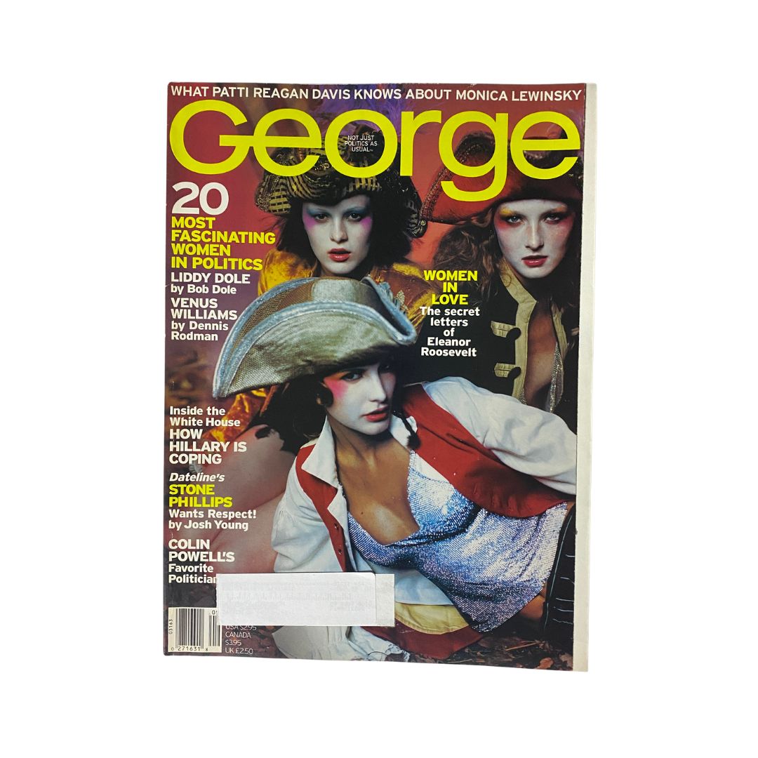 George Magazine Sep 1998 Supermodels