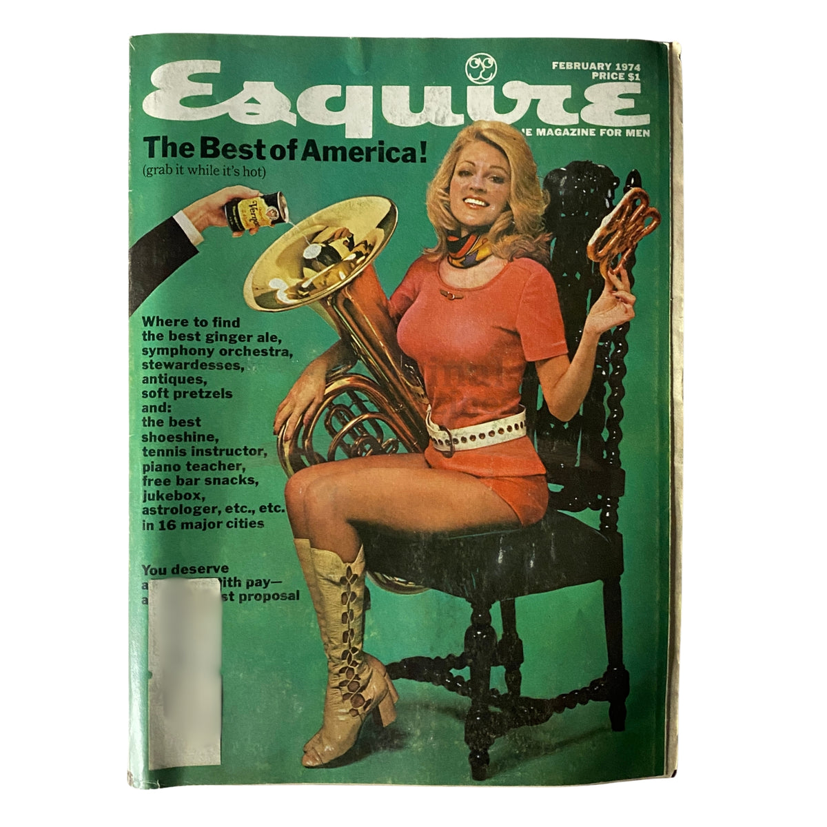 Esquire Magazine February 1974 The Best of America