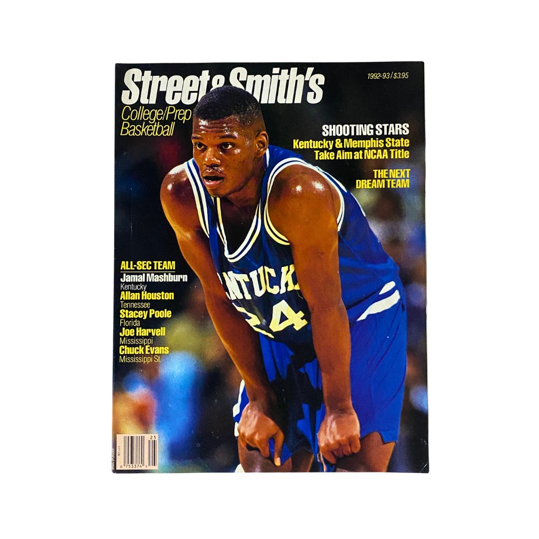 Street & Smith's College/Prep Basketball 1992-1993 Jamal Mashburn No Label VG