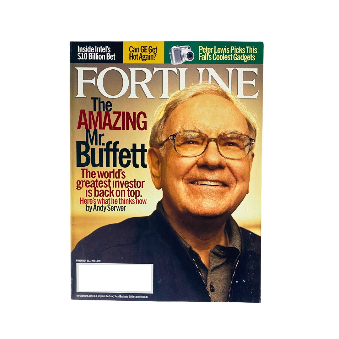 Fortune Magazine November 11, 2004 The Amazing Mr. Warren Buffet VG