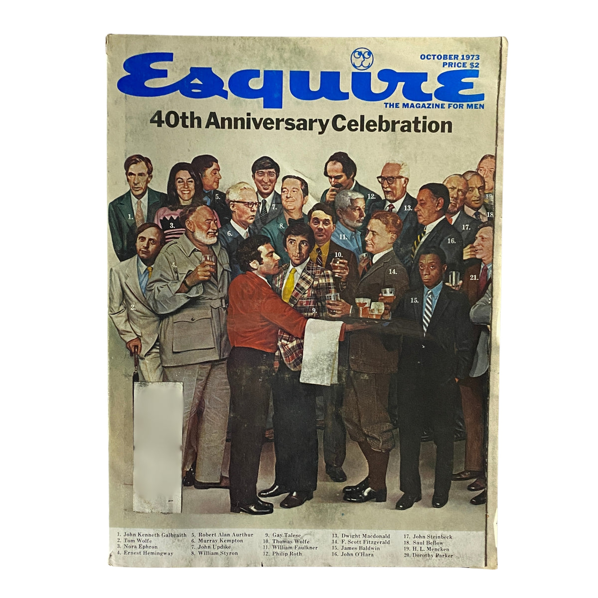 Esquire Magazine October 1973 The 40th Anniversary Celebration