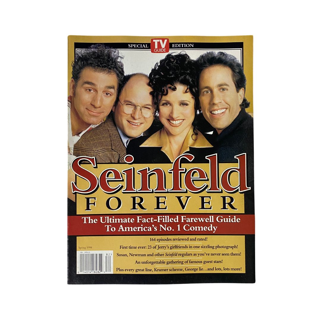 TV Guide Magazine Spring 1998 Jerry Seinfeld, Larry David No Label VG