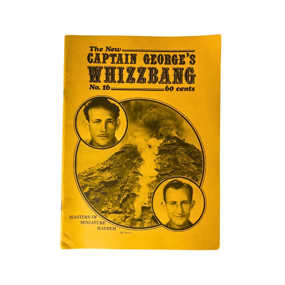 Cover of VTG Captain George's Whizzbang 1973 No. 16 The Lydecker Brothers featuring vintage design and photography.