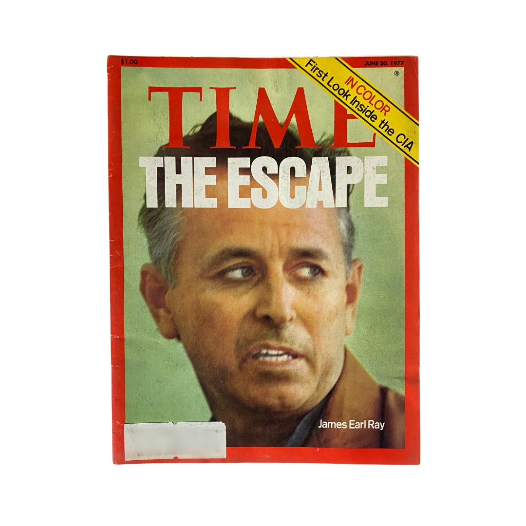 Vintage Time Magazine June 20, 1977 James Earl Ray The Escape