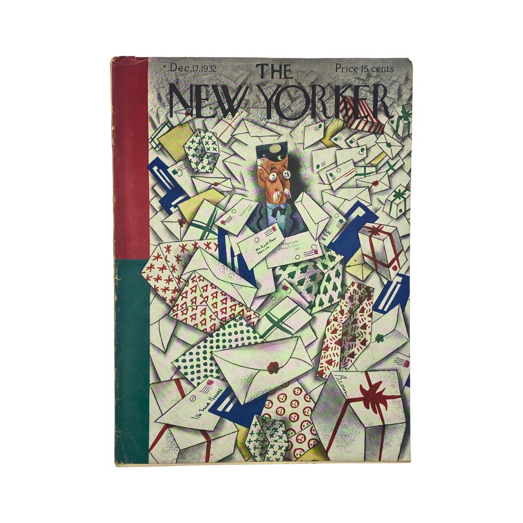 Cover of The New Yorker, December 17, 1932, featuring artwork by Harry Brown
