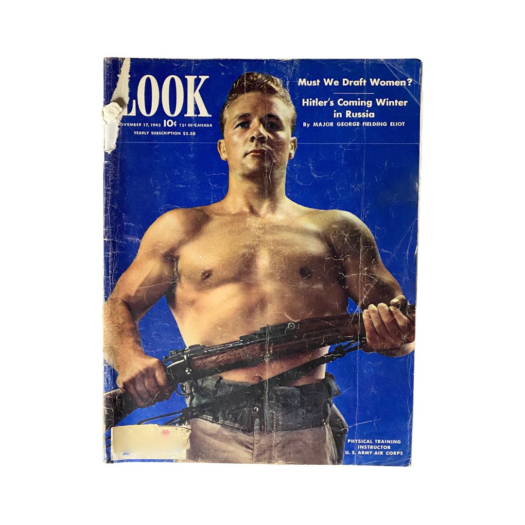 Vintage Look Magazine November 17, 1942 Vol 6 No. 23 U.S. Army Air Corps