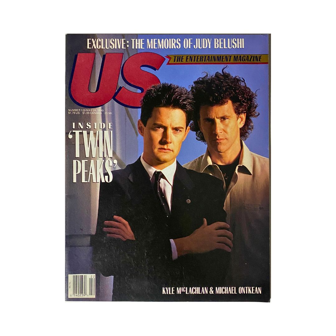 US Magazine May 28, 1990 No. 129 Kyle MacLachlan & Michael Ontkean No Label VG