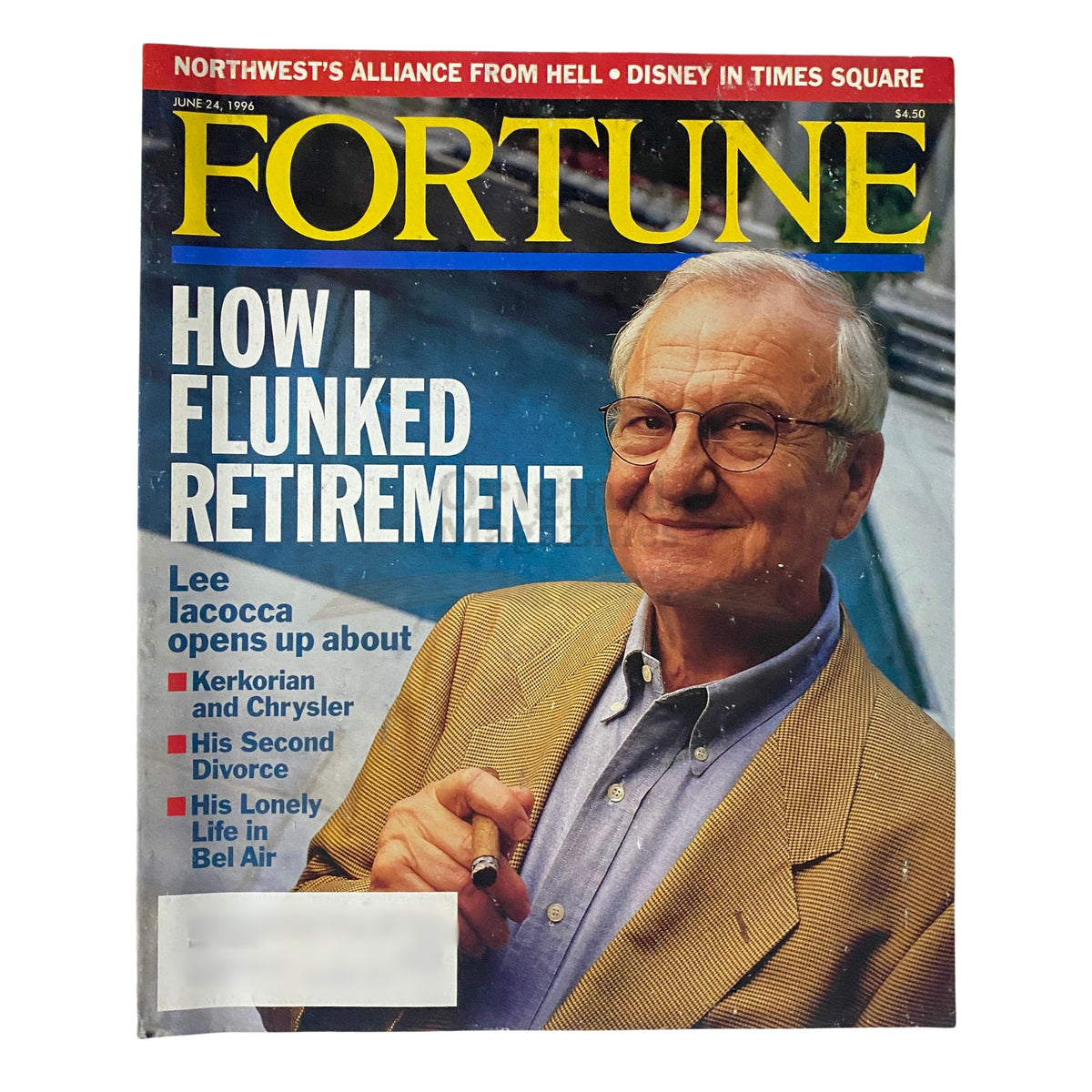 Fortune Magazine June 24, 1996 Lee Iacocca, How I Flunked Retirement