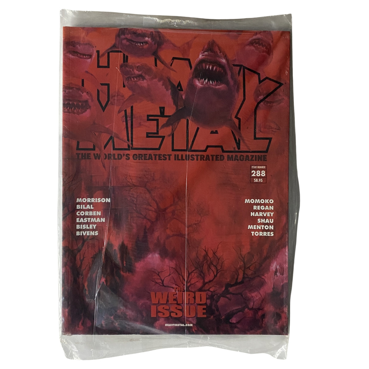 Heavy Metal Magazine October 2017 No. 288 The Weird Issue New / Sealed No Label