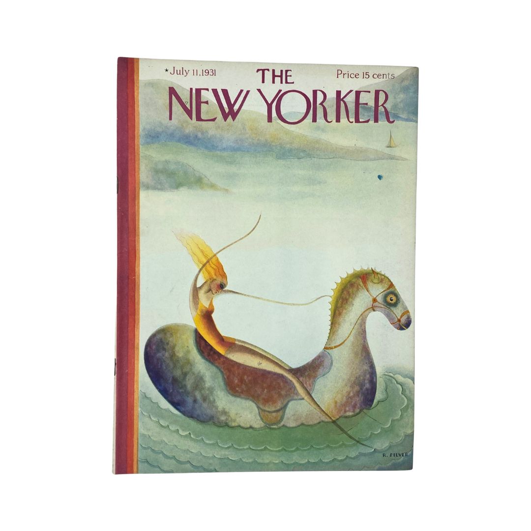 Cover of The New Yorker, July 11, 1931, featuring artwork by Rose Silver