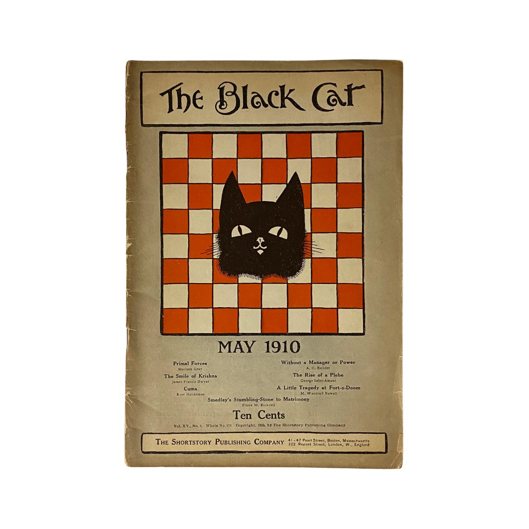The Black Cat Magazine May 1910 The Smile of Krishna No Label