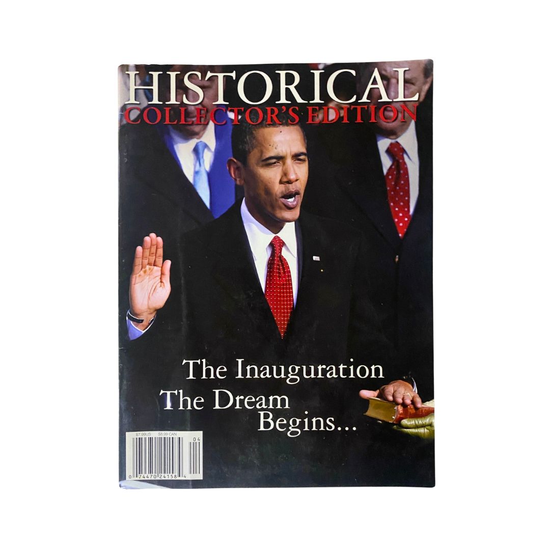 2009 Historical Collector's Edition Barack Obama The Inauguration cover featuring Obama taking the oath of office.