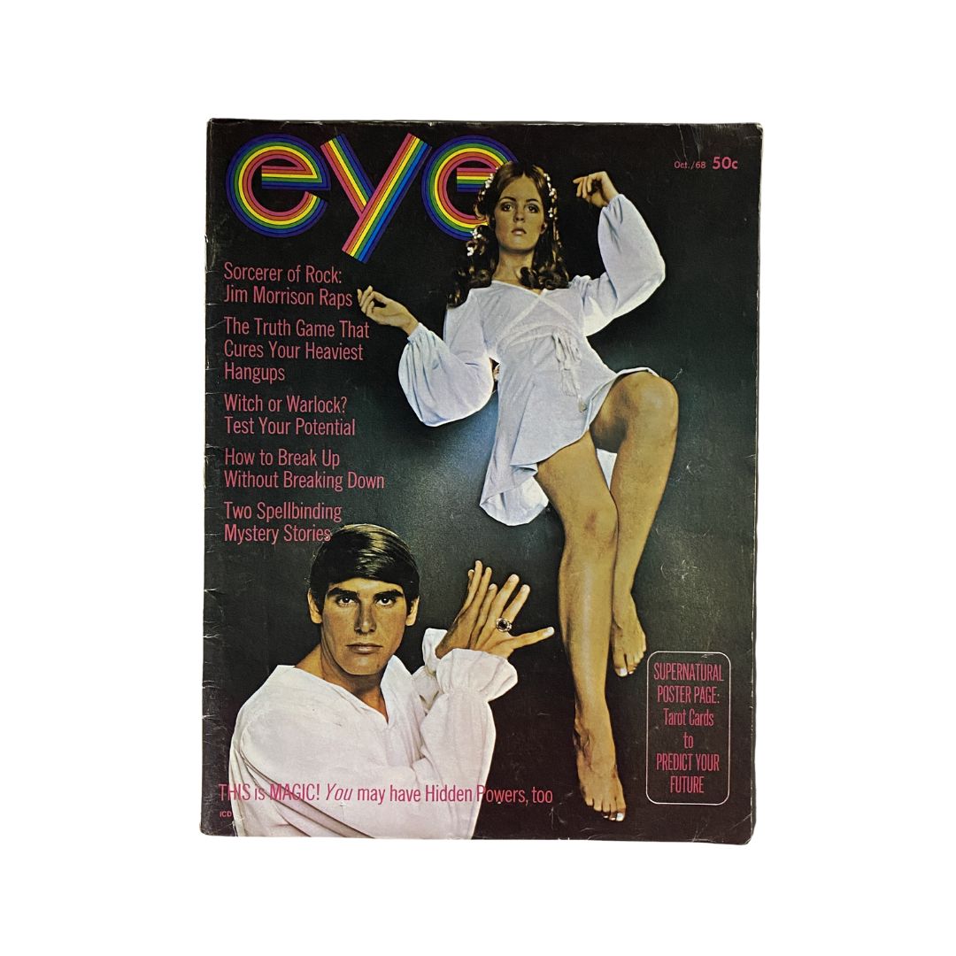 Vintage Eye Magazine, October 1968, Vol. 1 No. 8: Featuring Jim Morrison with a focus on his rapping.