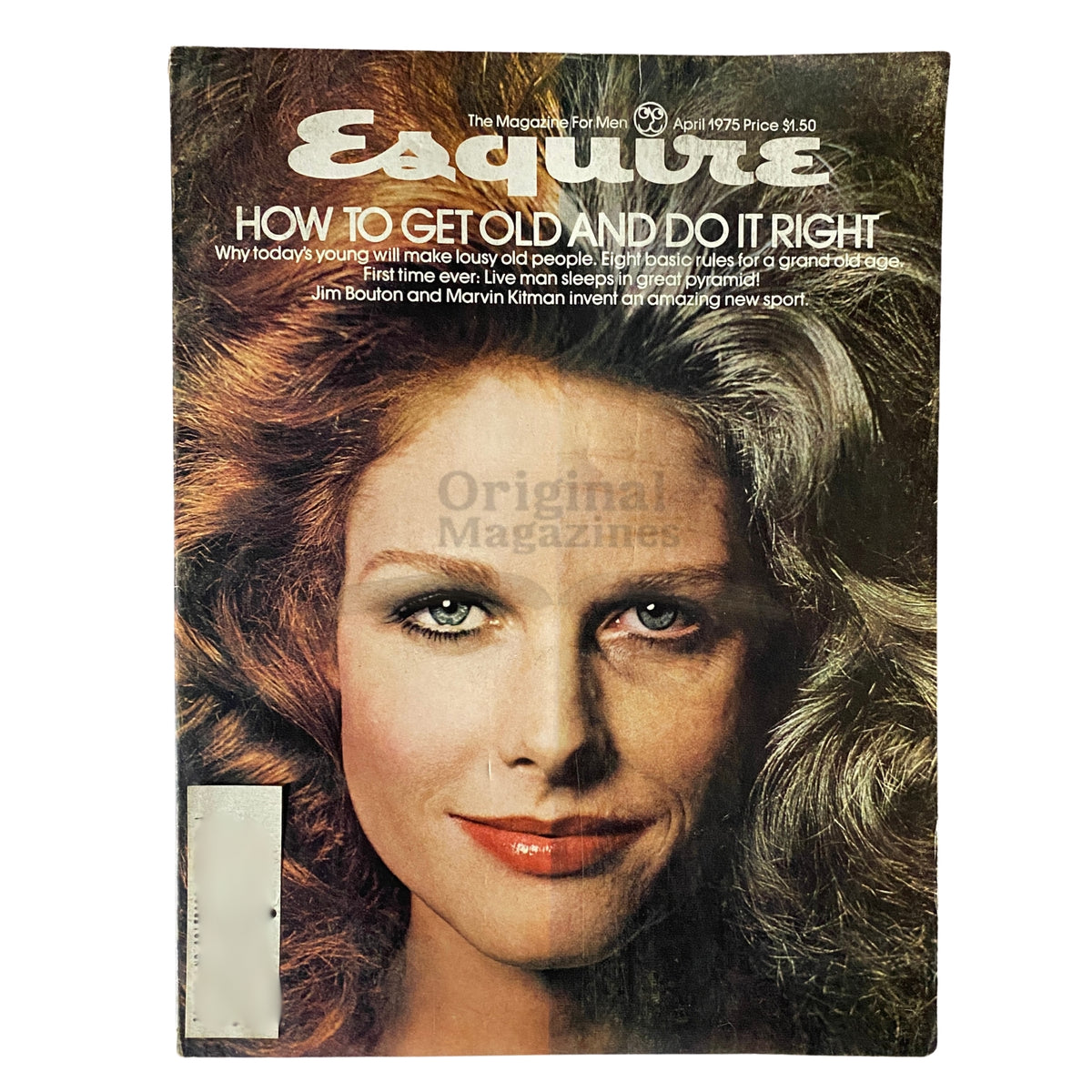 Esquire Magazine April 1975 How To Get Old and Do It Right