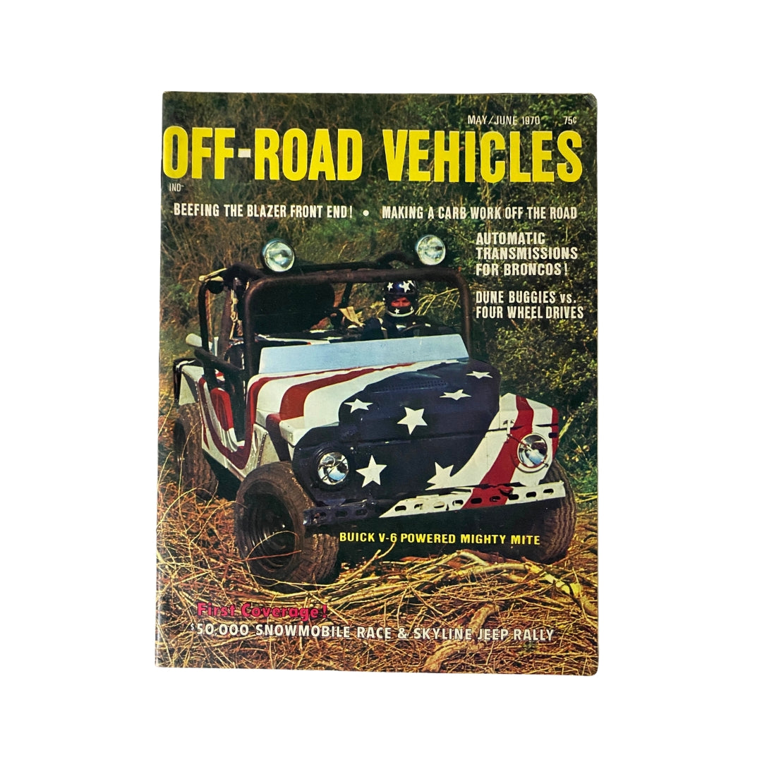 Vintage Off-Road Vehicles Magazine May-June 1970 Buick V-6 Powered Mite No Label