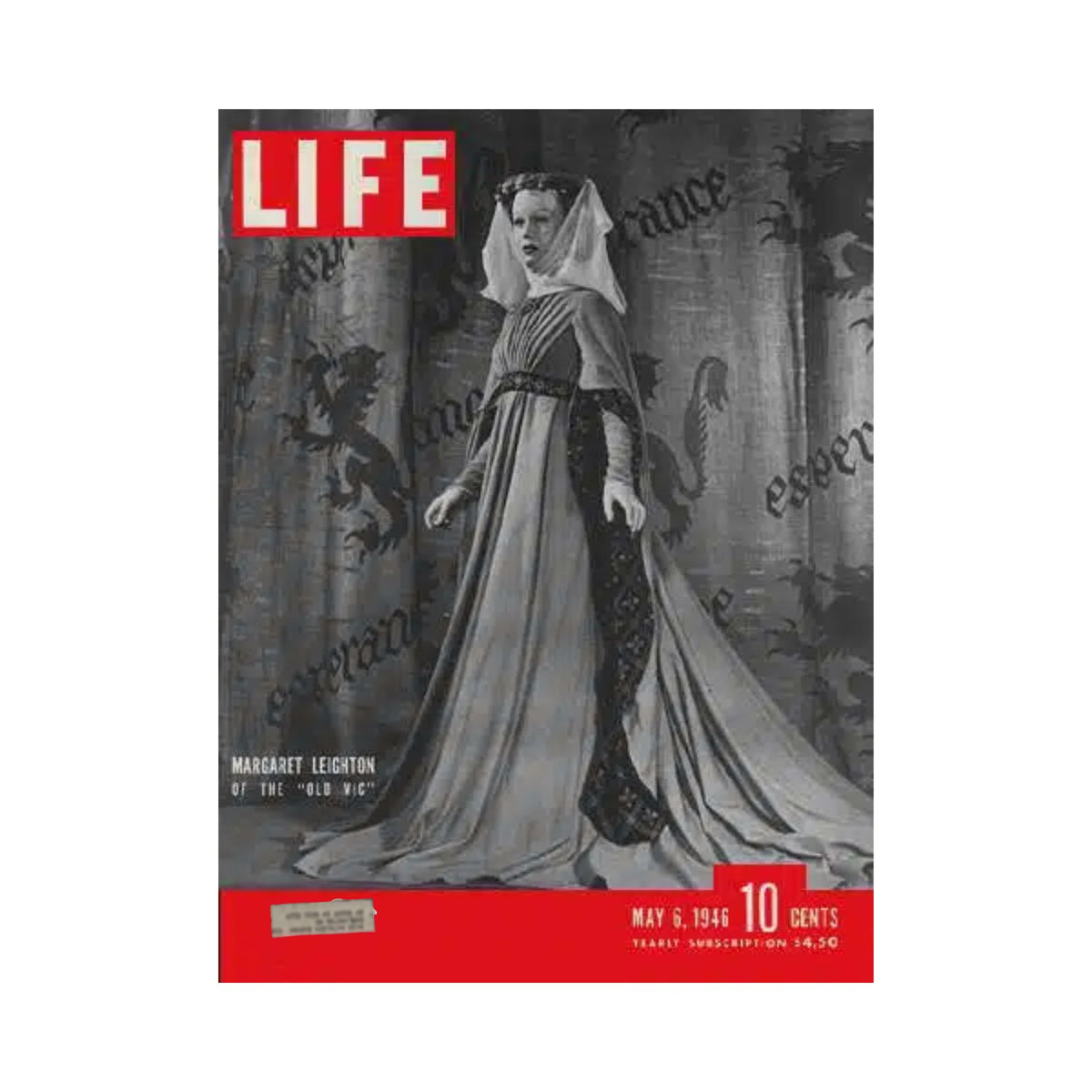 Life Magazine May 6, 1946 Featuring Margaret Leighton - Vintage English Actress & Historical Insights