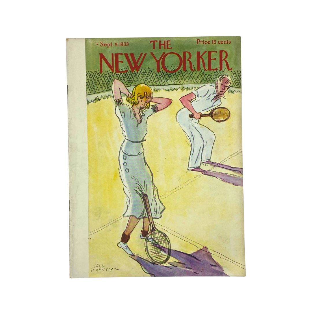 The New Yorker Complete Magazine September 9, 1933 Alice Harvey Cover