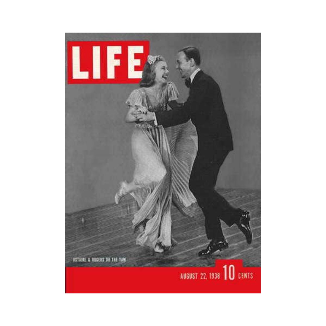 Life Magazine August 22, 1938 - Fred Astaire and Ginger Rogers - Vintage Film History