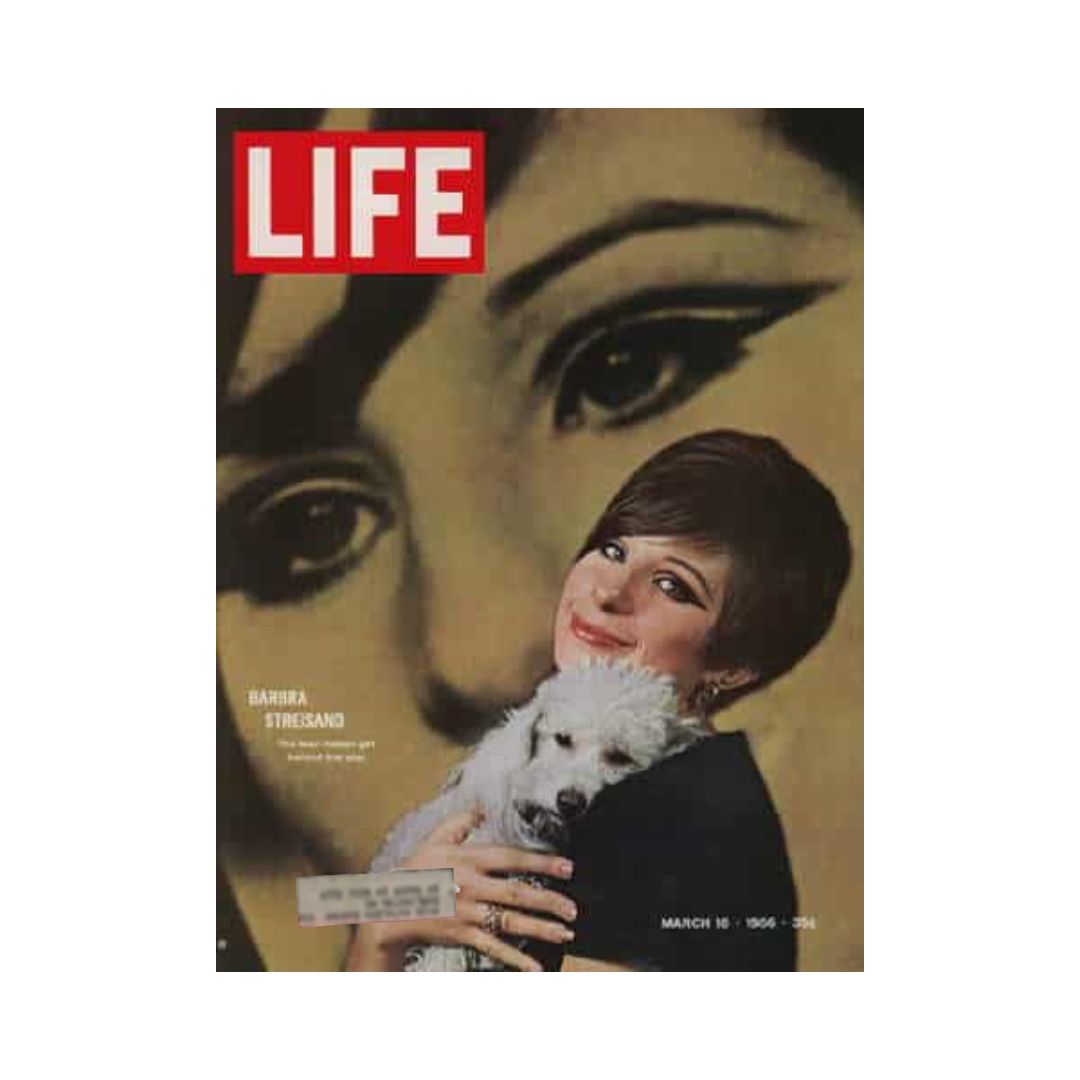 Life Magazine March 18, 1966 Featuring Barbra Streisand - Vintage Collectible Issue