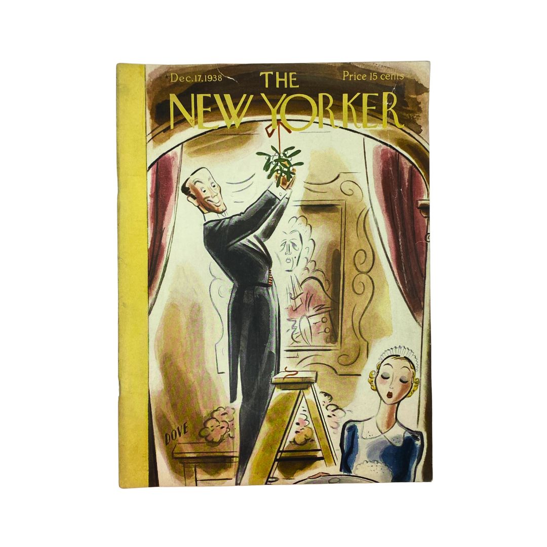 Cover of The New Yorker, December 17, 1938, featuring an illustration by Leonard Dove