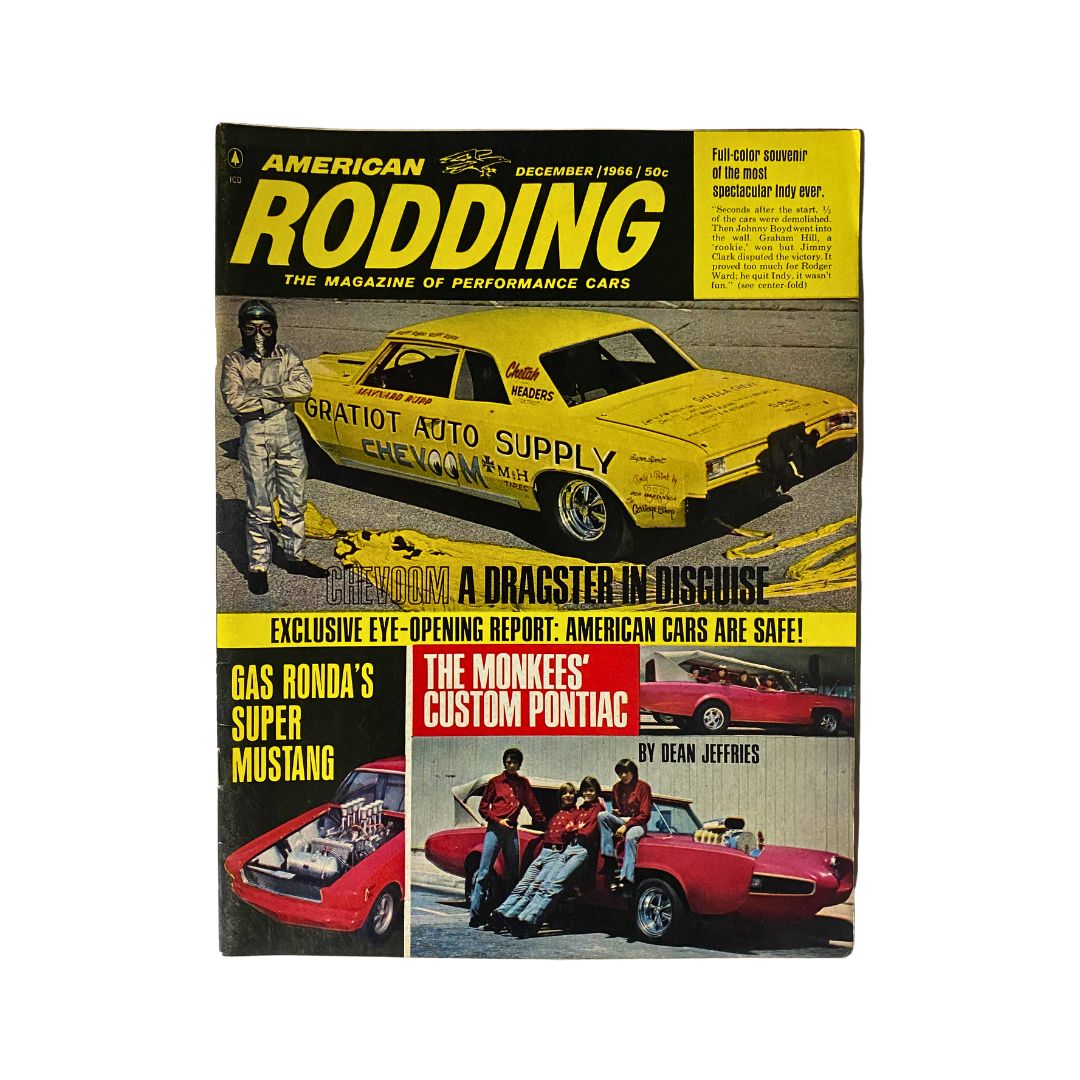American Rodding Magazine Dec 1966 Dragster
