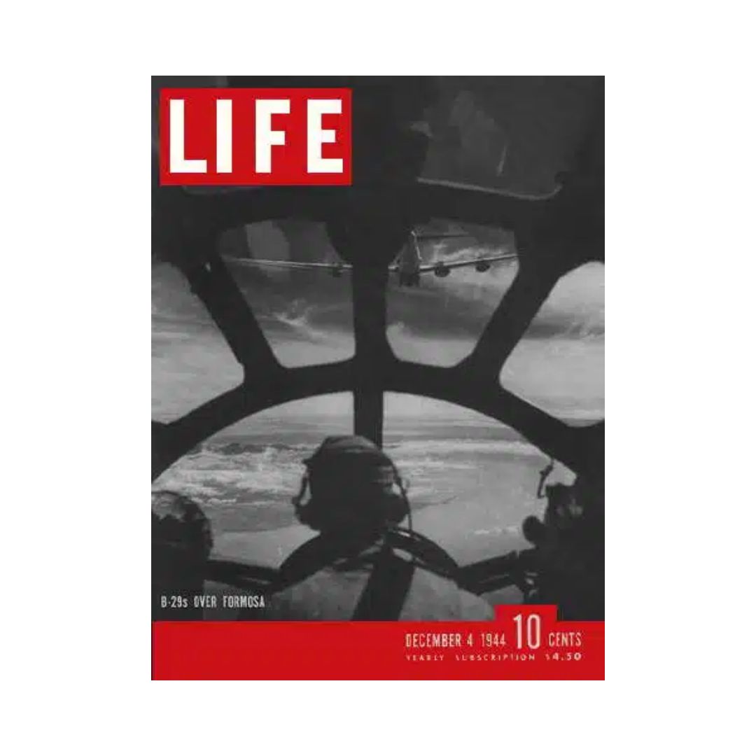 Life Magazine December 4, 1944 - B-29 Bomber Over Formosa, Key WWII Historical Insights