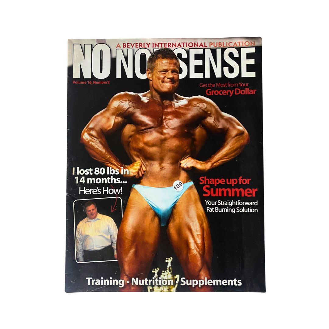 No Nonsense Magazine Vol 16 No. 2 Training & Nutrition Supplements No Label
