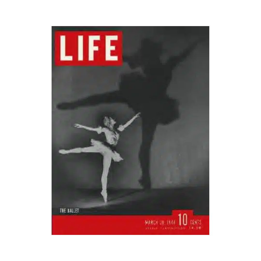 Life Magazine March 20, 1944 Featuring Ballet Dancer Nana Gollner - Historic Arts Edition