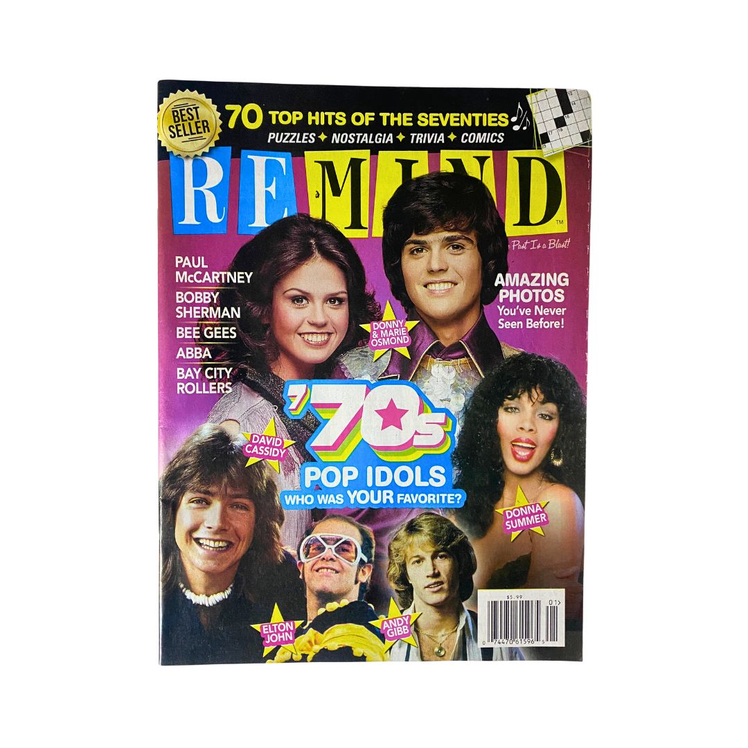 ReMind Magazine May 2019 Marie and Donny Osmond, Bobby Sherman No Label