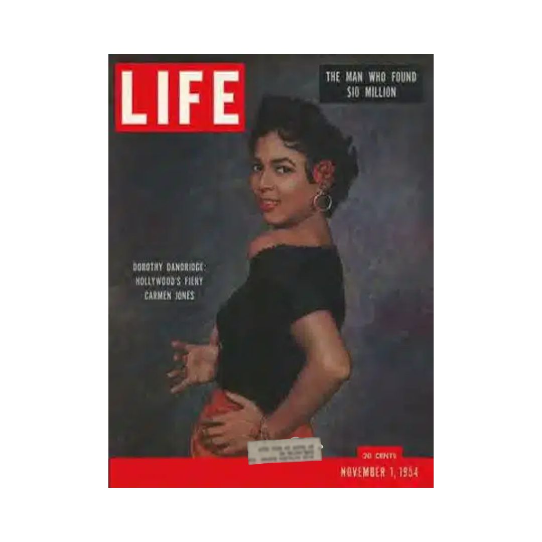 Life Magazine November 1, 1954 Featuring Dorothy Dandridge - Vintage Hollywood Collectible